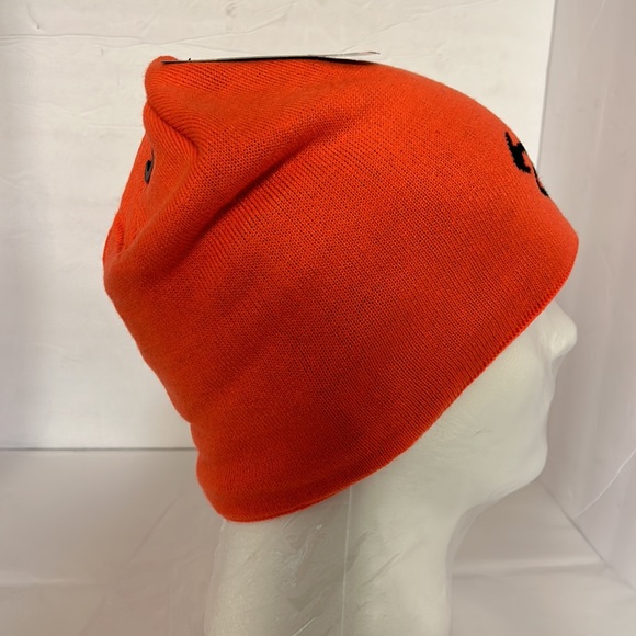 Truetimber Camo NWT OS Fleece lined stocking cap bright orange - Picture 2 of 6